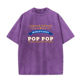 World's Best Pop Pop Limited Edition Grandpa Gift T-Shirt
