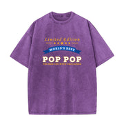 World's Best Pop Pop Limited Edition Grandpa Gift T-Shirt