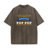 World's Best Pop Pop Limited Edition Grandpa Gift T-Shirt