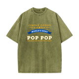 World's Best Pop Pop Limited Edition Grandpa Gift T-Shirt