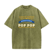 World's Best Pop Pop Limited Edition Grandpa Gift T-Shirt