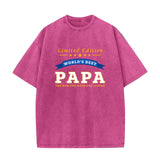 World's Best Papa Limited Edition Grandpa Gift T-Shirt