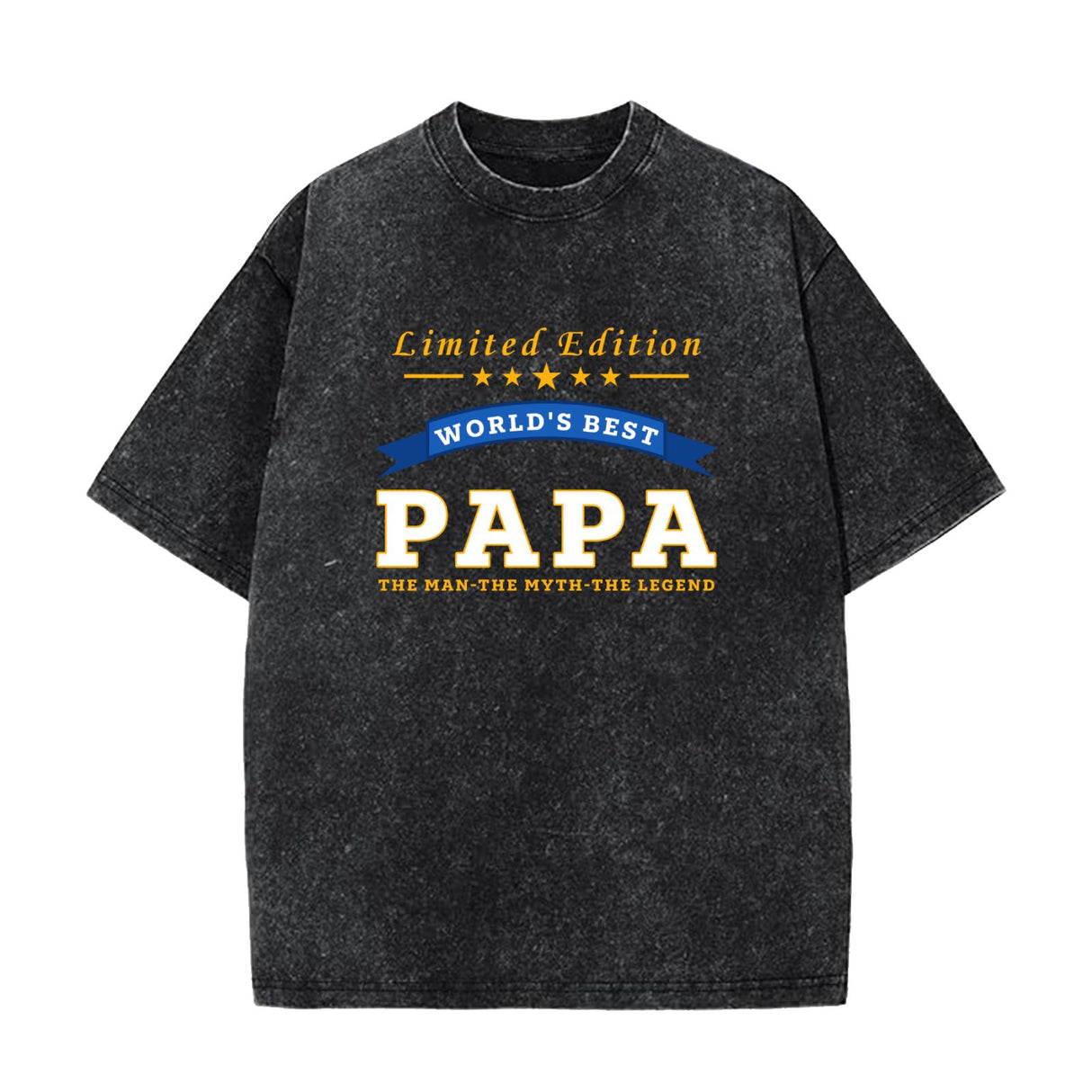 World's Best Papa Limited Edition Grandpa Gift T-Shirt