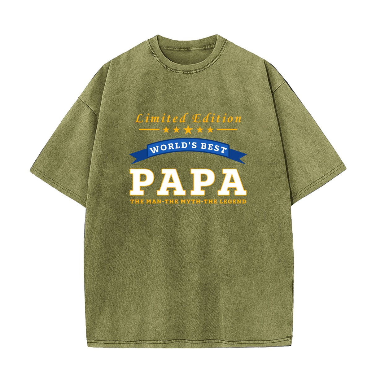 World's Best Papa Limited Edition Grandpa Gift T-Shirt
