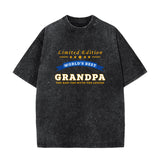 World's Best Grandpa Limited Edition Gift T-Shirt