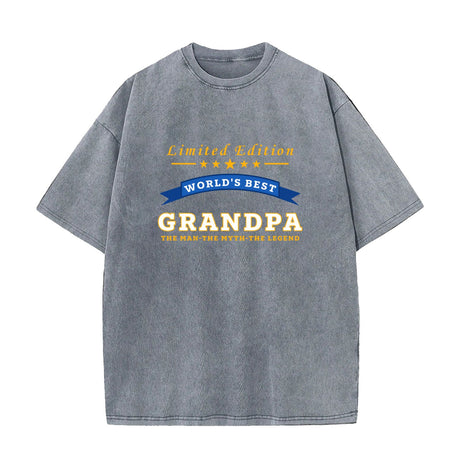 World's Best Grandpa Limited Edition Gift T-Shirt