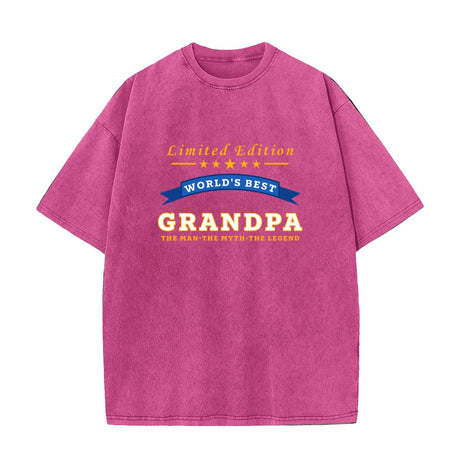 World's Best Grandpa Limited Edition Gift T-Shirt