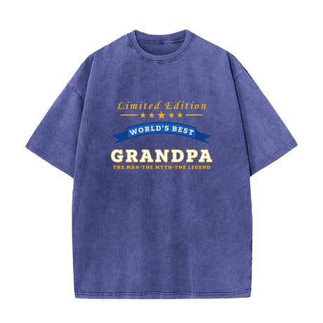 World's Best Grandpa Limited Edition Gift T-Shirt