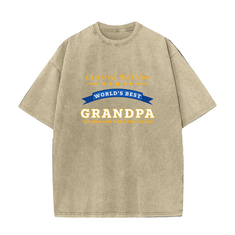 World's Best Grandpa Limited Edition Gift T-Shirt