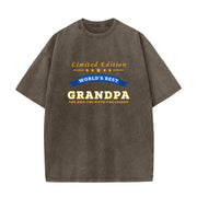 World's Best Grandpa Limited Edition Gift T-Shirt