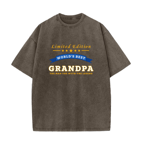 World's Best Grandpa Limited Edition Gift T-Shirt