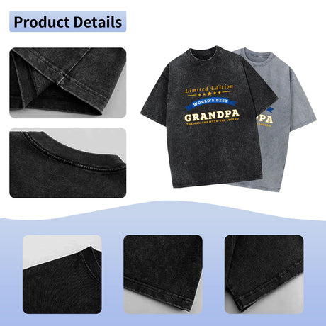 World's Best Grandpa Limited Edition Gift T-Shirt