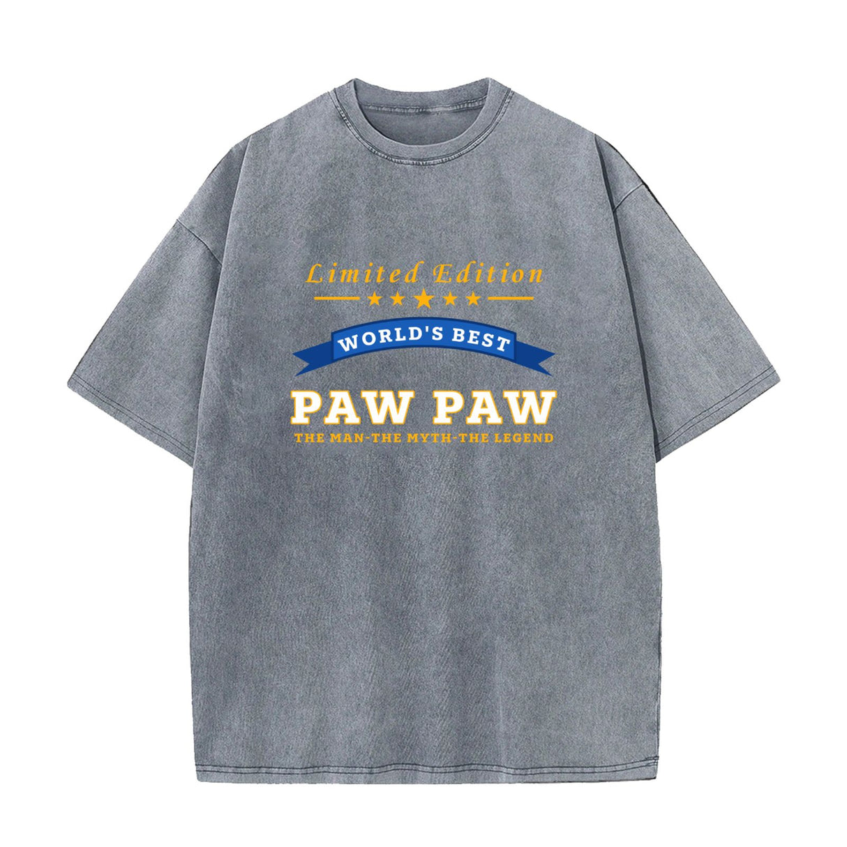 World's Best Paw Paw Limited Edition Grandpa Gift T-Shirt