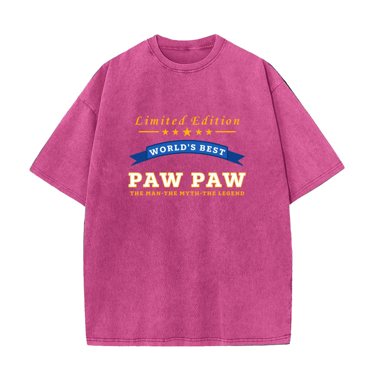 World's Best Paw Paw Limited Edition Grandpa Gift T-Shirt