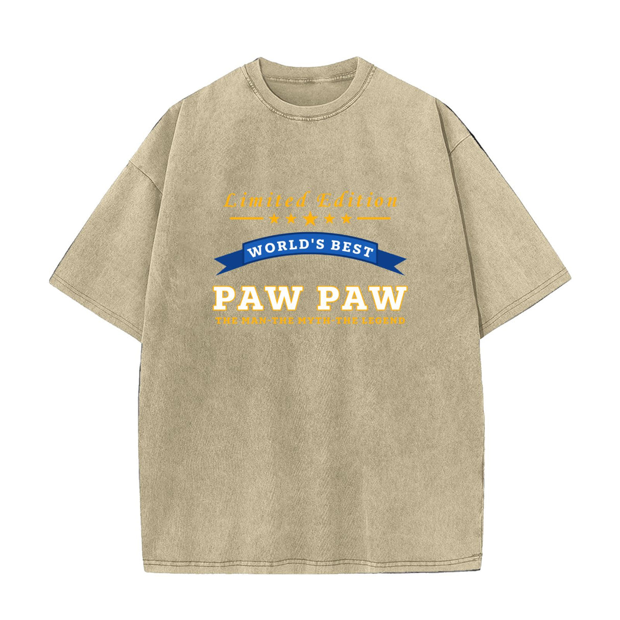 World's Best Paw Paw Limited Edition Grandpa Gift T-Shirt
