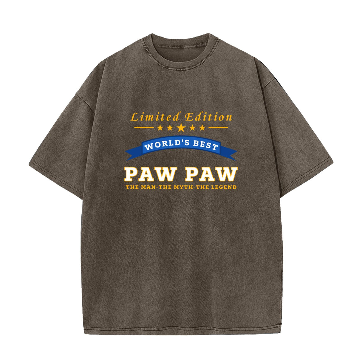 World's Best Paw Paw Limited Edition Grandpa Gift T-Shirt