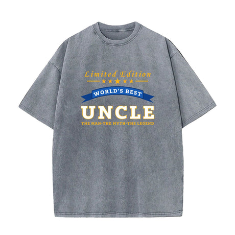 World's Best Uncle Limited Edition Gift T-Shirt
