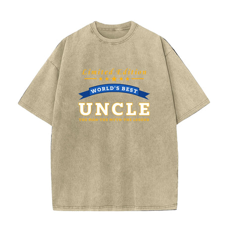 World's Best Uncle Limited Edition Gift T-Shirt