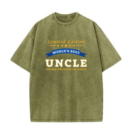 World's Best Uncle Limited Edition Gift T-Shirt