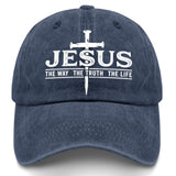 Jesus The Way The Truth The Life Christian Hat