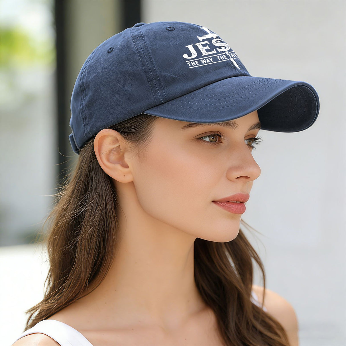 Jesus The Way The Truth The Life Christian Hat