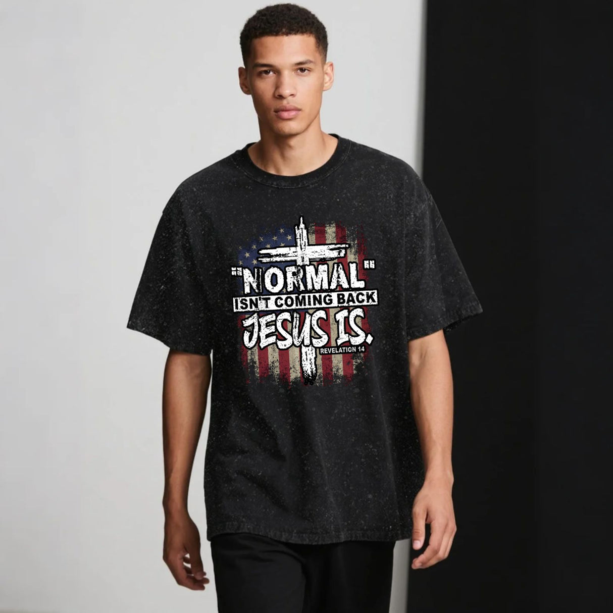Normal Isn’t Coming Back Jesus Is Christian Graphic T-Shirt