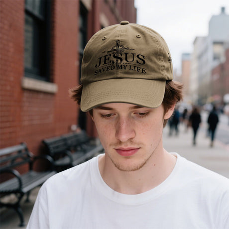 Jesus Saved My Life Hat
