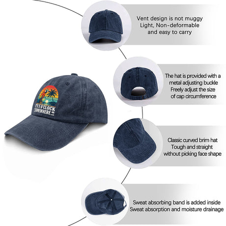 It's 5 O'Clock Somewhere Hat