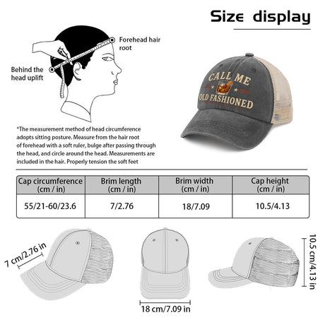 Call Me Old Fashioned Trucker Hat