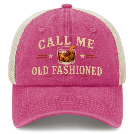 Call Me Old Fashioned Trucker Hat