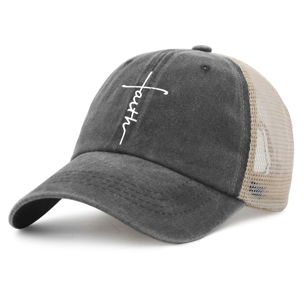 Faith Cross Trucker Hat