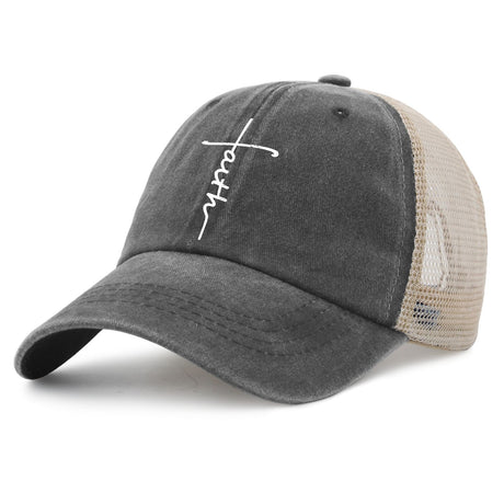 Faith Cross Trucker Hat