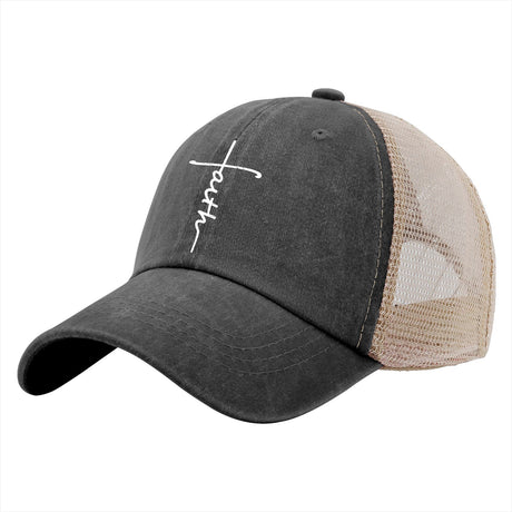 Faith Cross Trucker Hat