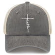 Faith Cross Trucker Hat