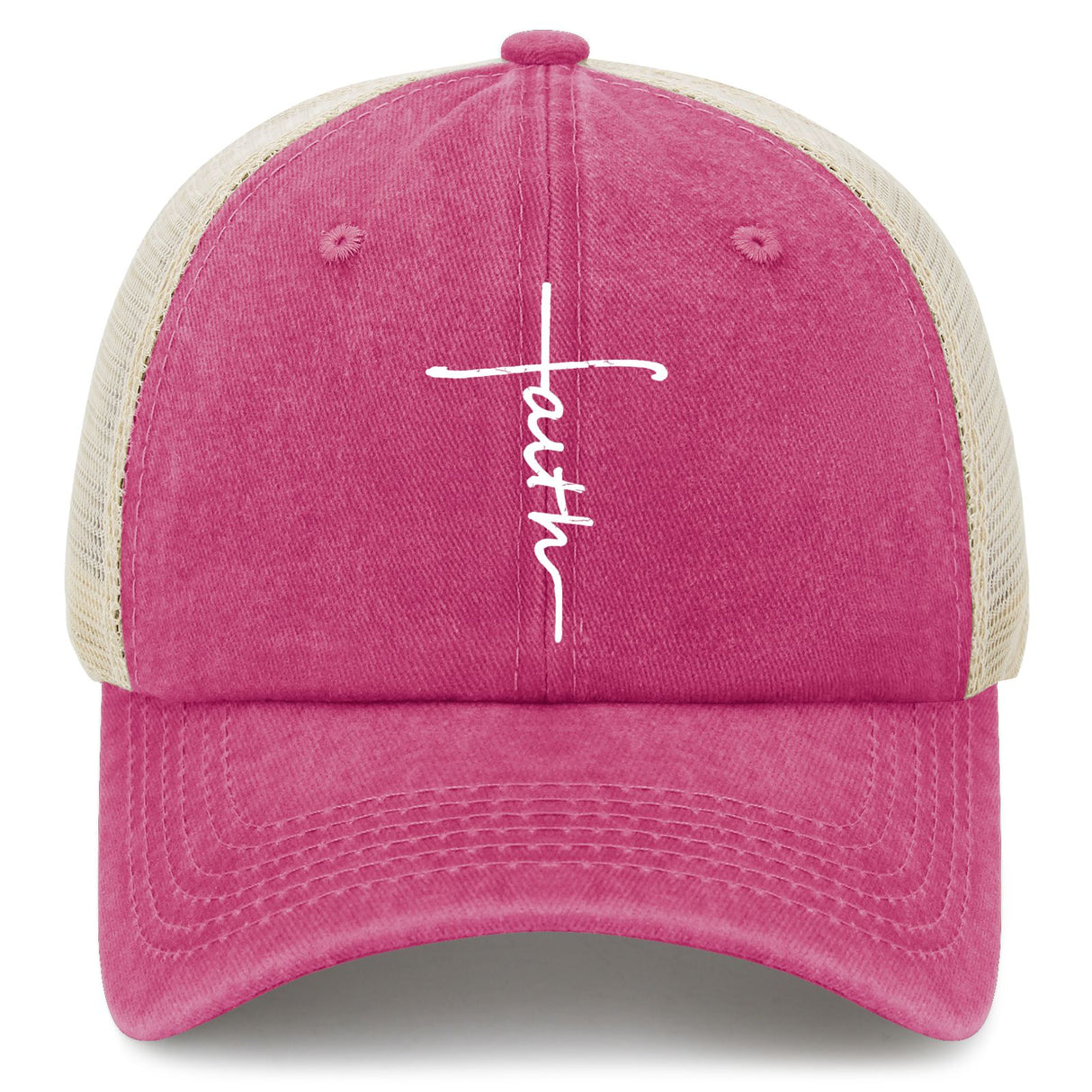 Faith Cross Trucker Hat