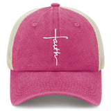 Faith Cross Trucker Hat