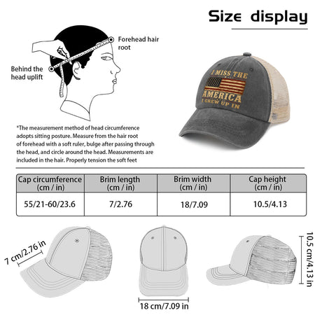 I Miss The America I Grew Up In Trucker Hat