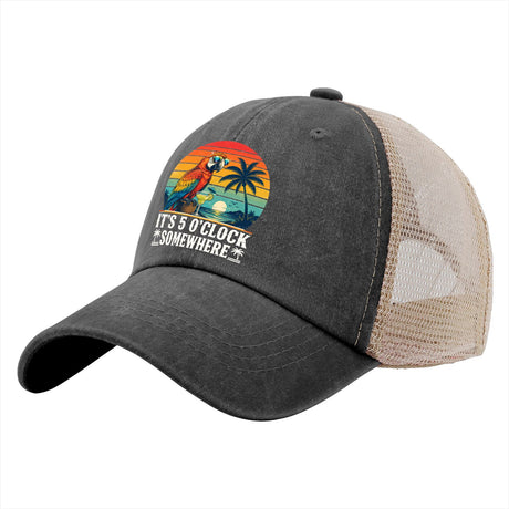 It's 5 O'Clock Somewhere Trucker Hat