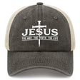 Jesus The Way The Truth The Life Trucker Hat