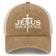 Jesus The Way The Truth The Life Trucker Hat
