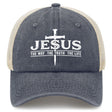 Jesus The Way The Truth The Life Trucker Hat