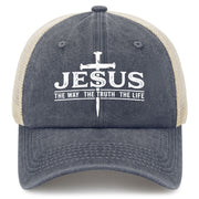 Jesus The Way The Truth The Life Trucker Hat