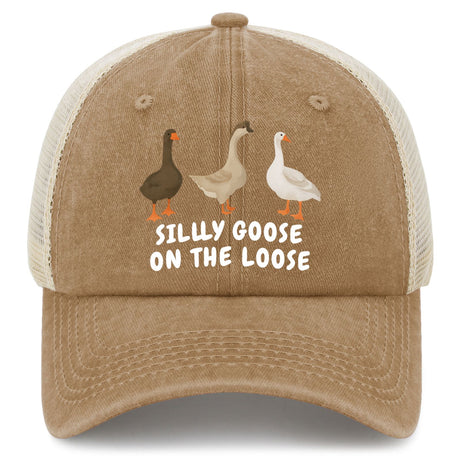 Silly Goose On The Loose Trucker Hat