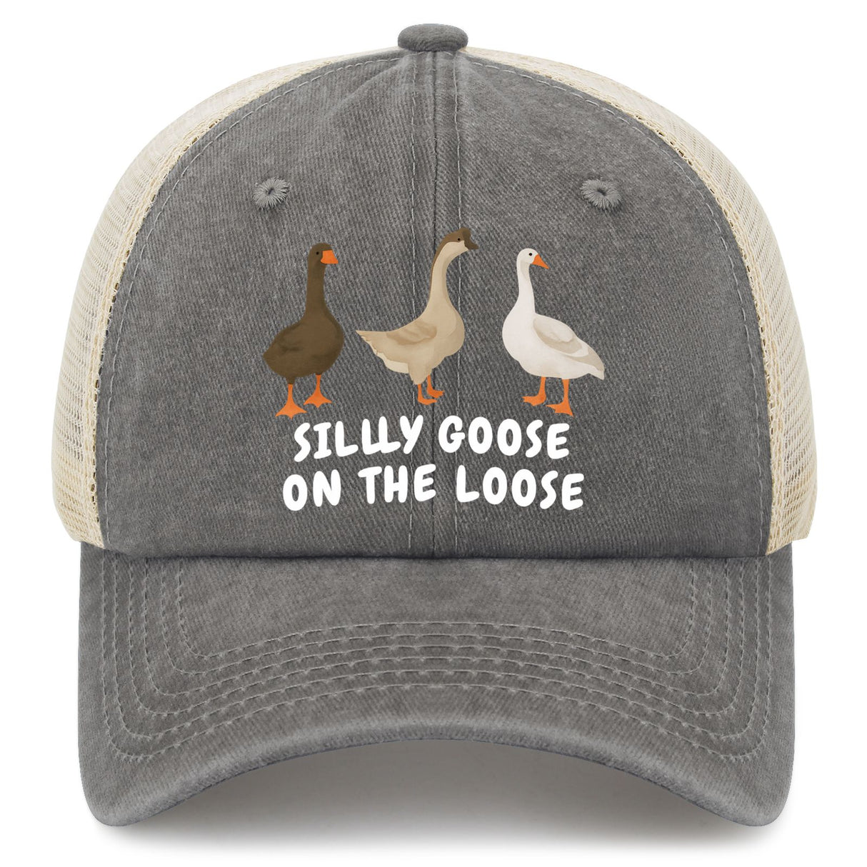 Silly Goose On The Loose Trucker Hat