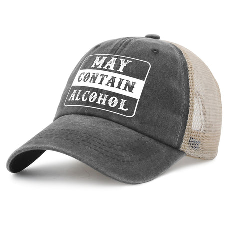 May Contain Alcohol Trucker Hat