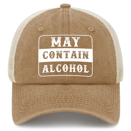 May Contain Alcohol Trucker Hat