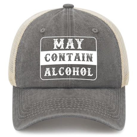 May Contain Alcohol Trucker Hat