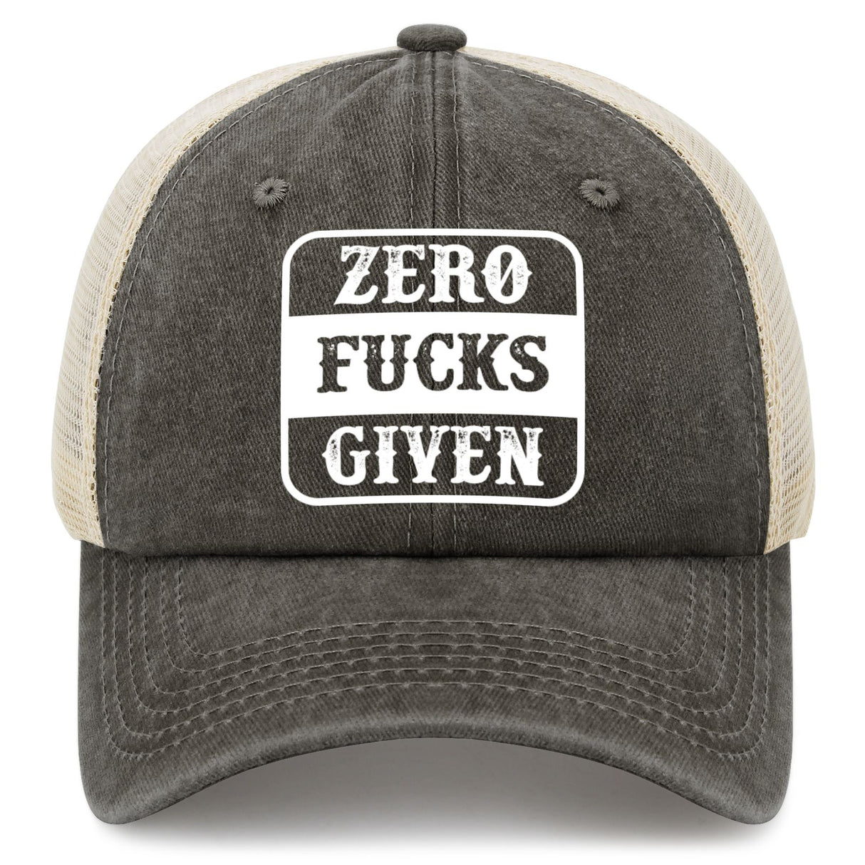 Zero Fucks Given Trucker Hat