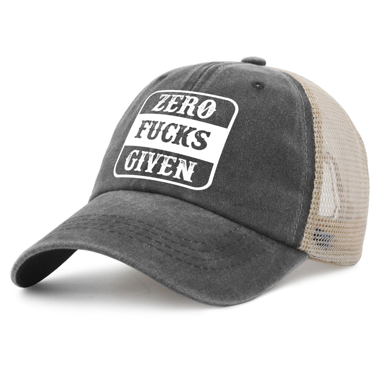 Zero Fucks Given Trucker Hat