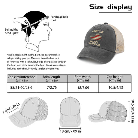 I Miss The America I Grew Up In Trucker Hat